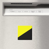 Anarcho-kapitalistische vlag magneet (Insitu (Vaatwasser))