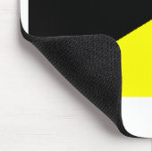 Anarcho-kapitalistische vlag muismat (Hoek)