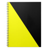 Anarcho-kapitalistische vlag notitieboek (Voorkant)