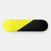Anarcho-kapitalistische vlag persoonlijk skateboard (Horizontaal)