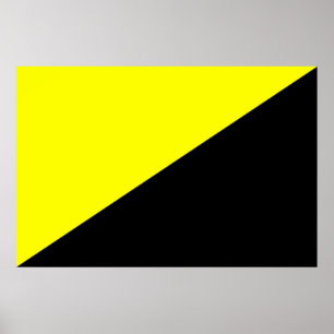 Anarcho-kapitalistische vlag poster