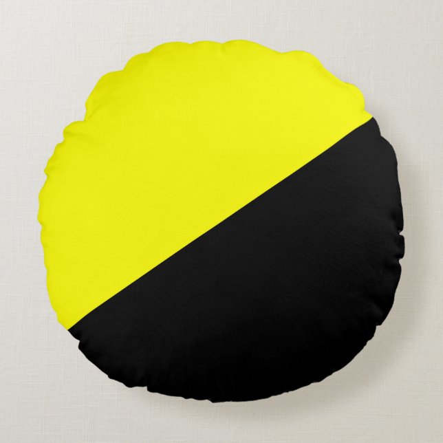 Anarcho-kapitalistische vlag rond kussen (Voorkant)