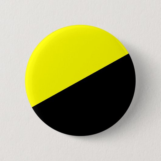 Anarcho-kapitalistische vlag ronde button 5,7 cm (Voorkant)