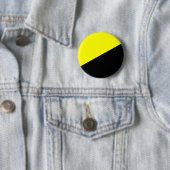 Anarcho-kapitalistische vlag ronde button 5,7 cm (In situ)
