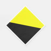 Anarcho-kapitalistische vlag servet (Hoek)