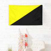Anarcho-kapitalistische vlag spandoek (Insitu)