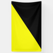 Anarcho-kapitalistische vlag spandoek (Verticaal)