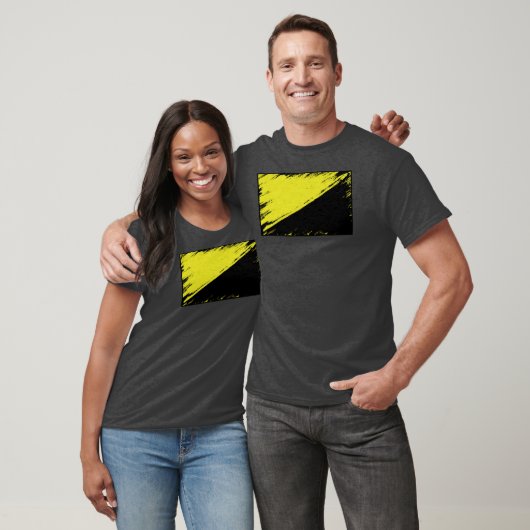 Anarcho-kapitalistische vlag T-shirt (Unisex)