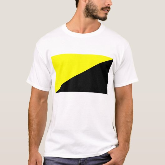 Anarcho-kapitalistische vlag T-Shirt (Voorkant)