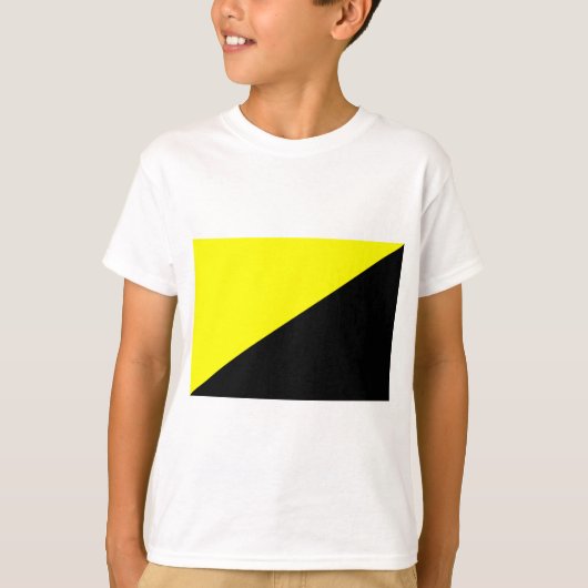 Anarcho-kapitalistische vlag t-shirt (Voorkant)