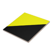 Anarcho-kapitalistische vlag tegeltje (Zijkant)