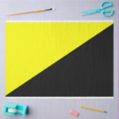 Anarcho-kapitalistische vlag tissuepapier (Craft)