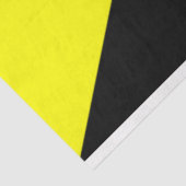 Anarcho-kapitalistische vlag tissuepapier (Detail)