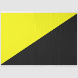 Anarcho-kapitalistische vlag tissuepapier