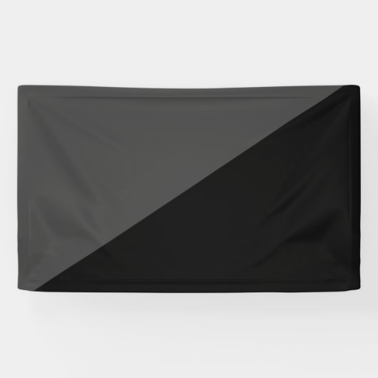 Anarcho Nihilisme vlag symbool anarchie punk Spandoek (Horizontaal)