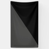 Anarcho Nihilisme vlag symbool anarchie punk Spandoek (Verticaal)