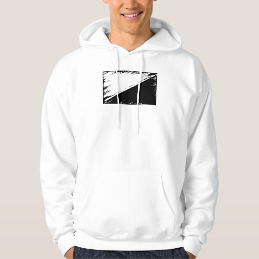 Anarcho-pacifism Flag Hoodie (Voorkant)