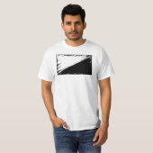 Anarcho-pacifisme Vlag T-shirt (Voorkant volledig)