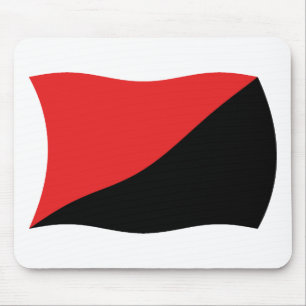 Anarcho-Syndicalisme Flag Mousepad Muismat