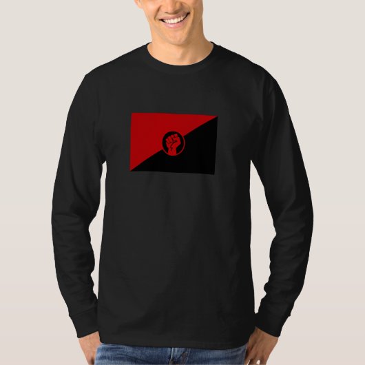 ANARCHO SYNDICALISME T-SHIRT (Voorkant)