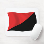 Anarcho-Syndicalisme Vlag Muismat (Met muis)