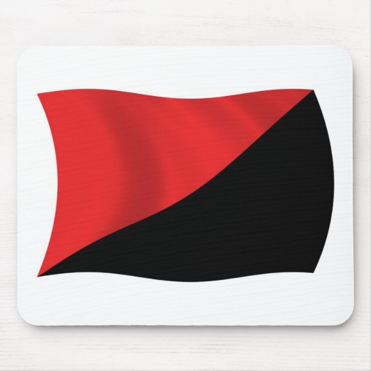 Anarcho-Syndicalisme Vlag Muismat (Voorkant)