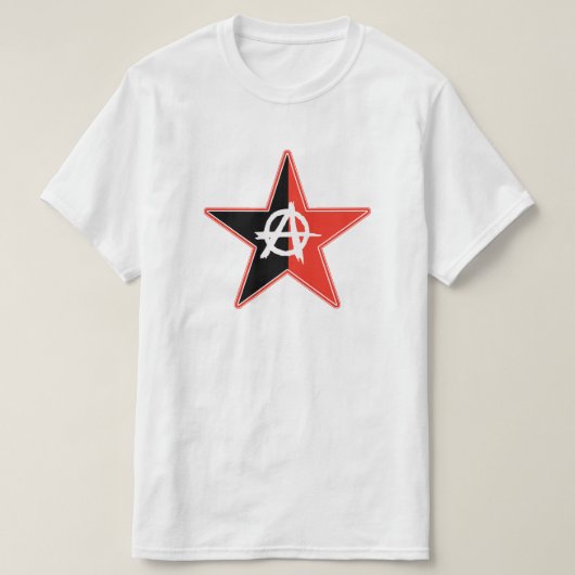 Anarcho-syndicalist Revolutionair T-shirt (Design voorkant)