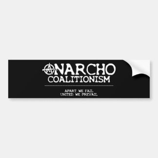 #AnarchoCoalitionisme Bumpersticker