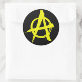 Anarchokapitalistische Anarchie Symbool Sticker (Tas)