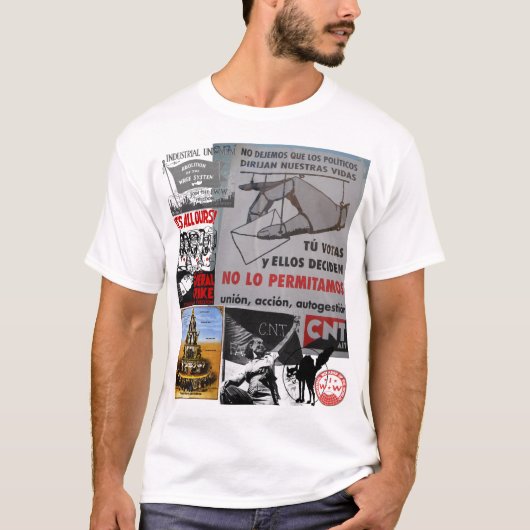 anarchosyndicalisme2 t-shirt (Voorkant)