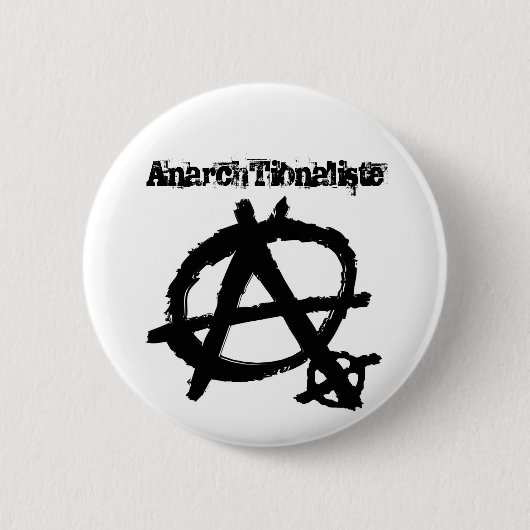 AnarchTionalist Ronde Button 5,7 Cm (Voorkant)