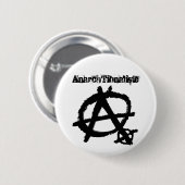 AnarchTionalist Ronde Button 5,7 Cm (Voorkant /achterkant)