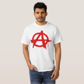 ANARCHY, ANARCHISME, anti-globalizationbeweging T-shirt (Voorkant volledig)