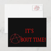ANARCHY BRIEFKAART (Voorkant / Achterkant)
