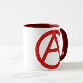 Anarchy Coffee mok (Voorkant rechts)