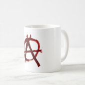 Anarchy Coffee mok, Liberty in Every Sip Koffiemok (Voorkant rechts)