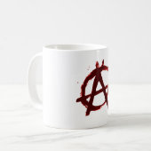 Anarchy Coffee mok, Liberty in Every Sip Koffiemok (Voorkant links)