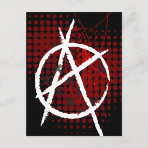 Anarchy Custom Party-uitnodigingen Kaart