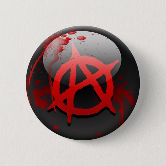 Anarchy Flag Ronde Button 5,7 Cm (Voorkant)