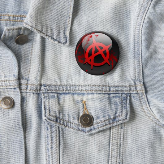 Anarchy Flag Ronde Button 5,7 Cm (In situ)