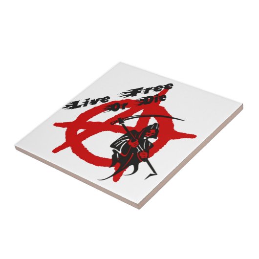 Anarchy Grim Reaper Tegeltje (Zijkant)