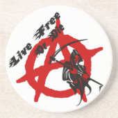 Anarchy Grim Reaper Zandsteen Onderzetter (Voorkant)