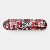 Anarchy Grunge Skateboard (Horizontaal)