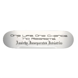 Anarchy Inc. - Old School Board Persoonlijk Skateboard