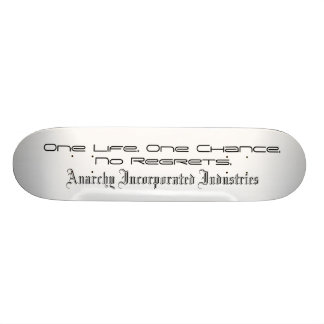Anarchy Inc. - Old School Board Persoonlijk Skateboard