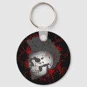 Anarchy Mohawk Skull Sleutelhanger (Voorkant)