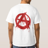 Anarchy Paint T-Shirt (Achterkant)