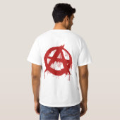 Anarchy Paint T-Shirt (Achterkant volledig)