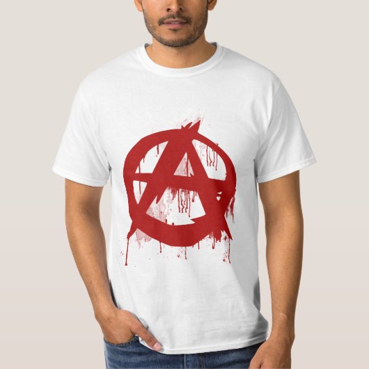 Anarchy Paint T-Shirt (Voorkant)