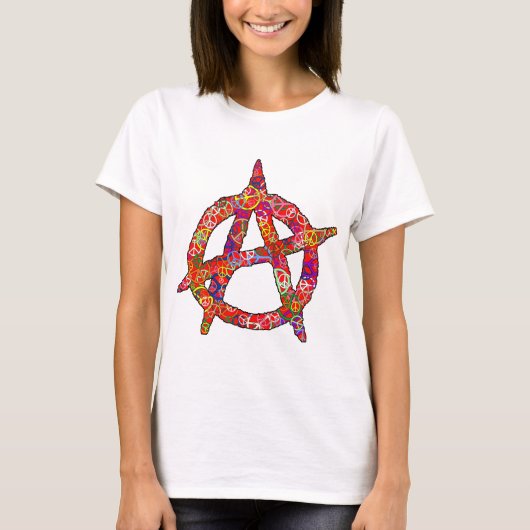 Anarchy Peace Plain T-shirt (Voorkant)